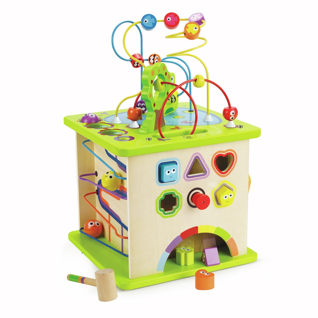 Hape Country Critters Play Cube 多面活动中心