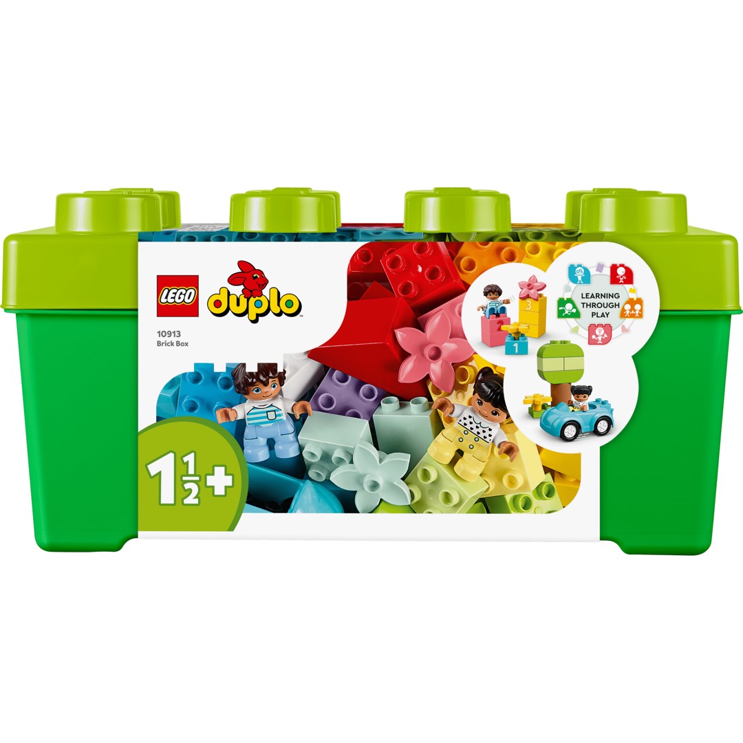 LEGO DUPLO 10913 Brick Box 绿色收纳盒与大颗粒积木